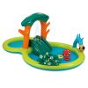 Round Inflatable Backyard Play Center Pool Game, Ages 2 & Up, Unisex