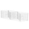 Gabion Basket Galvanized Steel 47.2"x11.8"x19.7"
